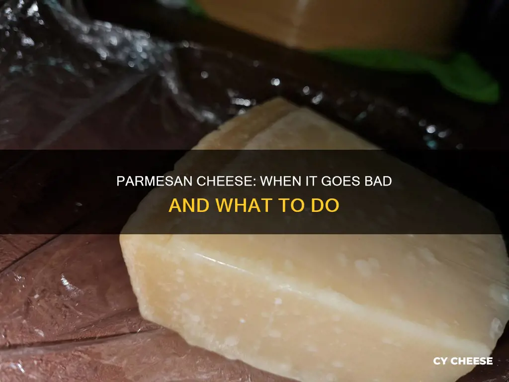 when parmesan cheese goes bad