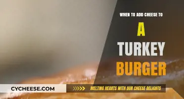 Perfect Timing: Adding Cheese to Your Turkey Burger for Melty Bliss