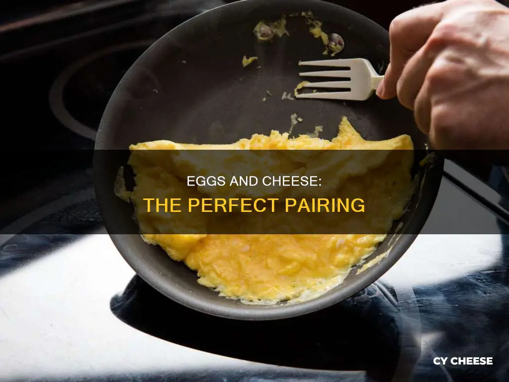 when to put cheese in eggs