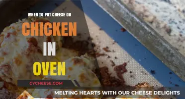 The Perfect Moment to Add Cheese to Your Baked Chicken