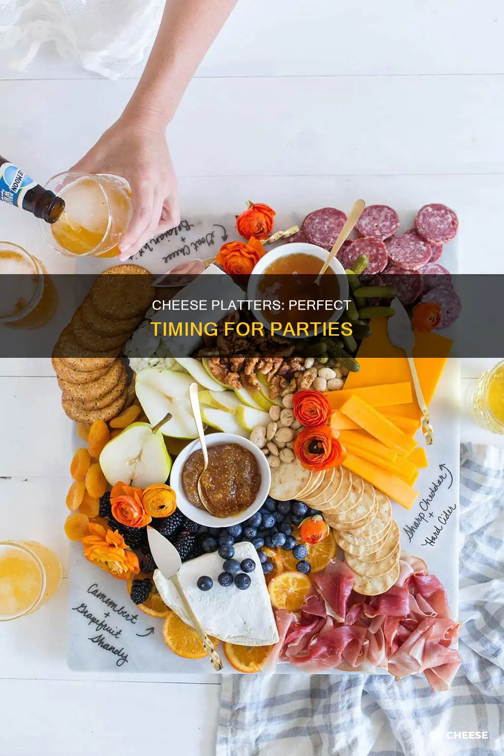 when to put cheese out for party