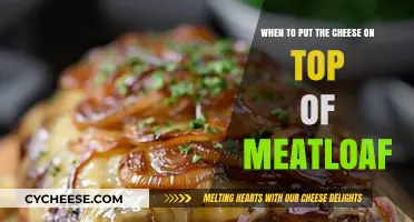 The Perfect Moment: Cheese on Meatloaf
