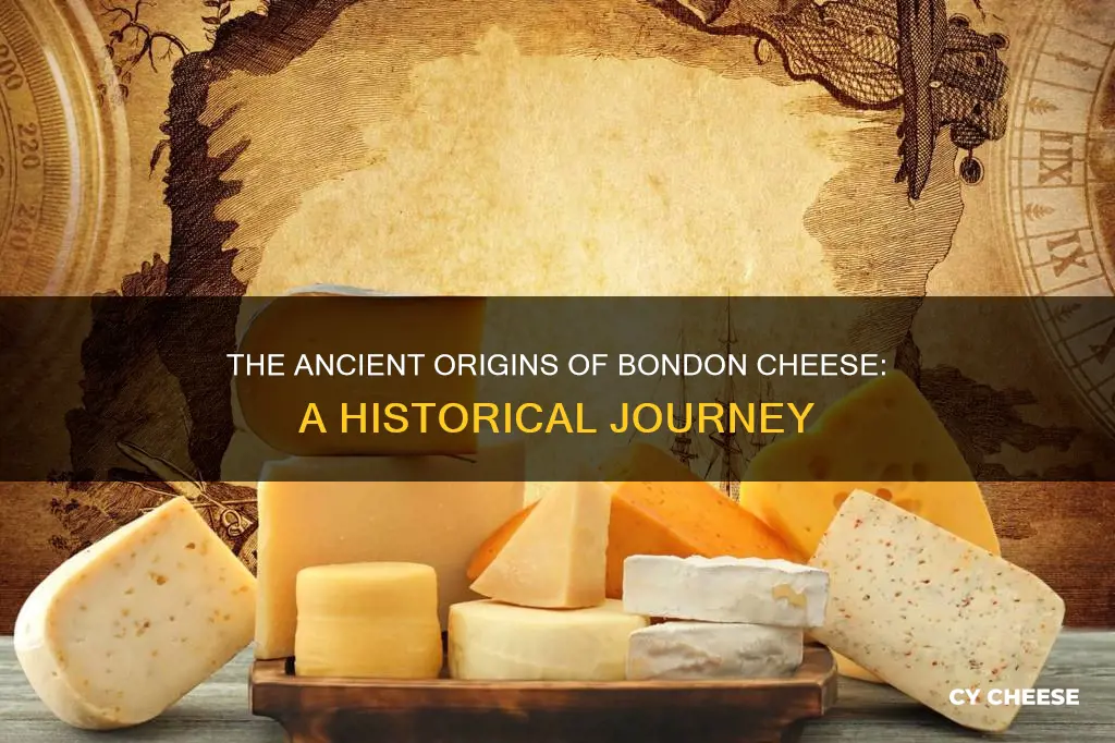 when was bondon cheese first made