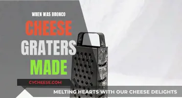 History of Bronco Cheese Graters: When Were They Made?