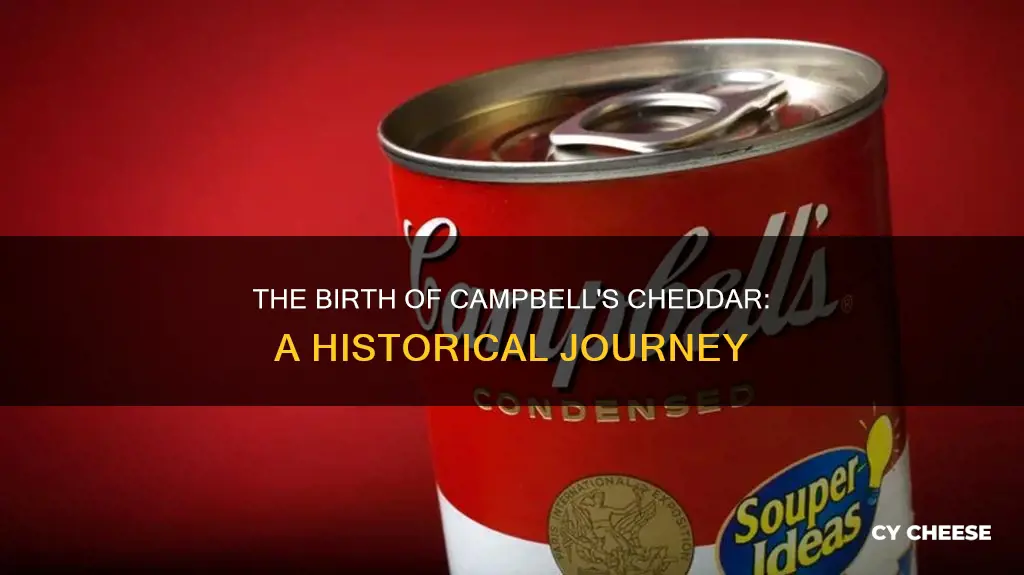 when was campbell cheddar cheese invented