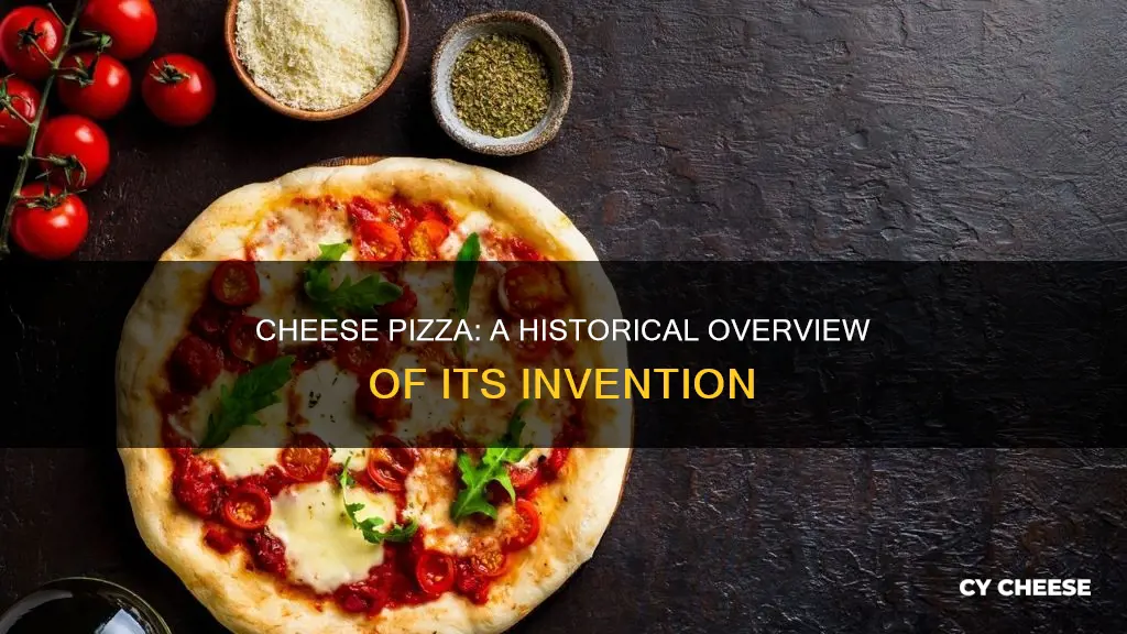 when was cheese pizza invented