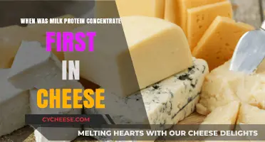 Milk Protein Concentrate in Cheese: Origins and Early Use