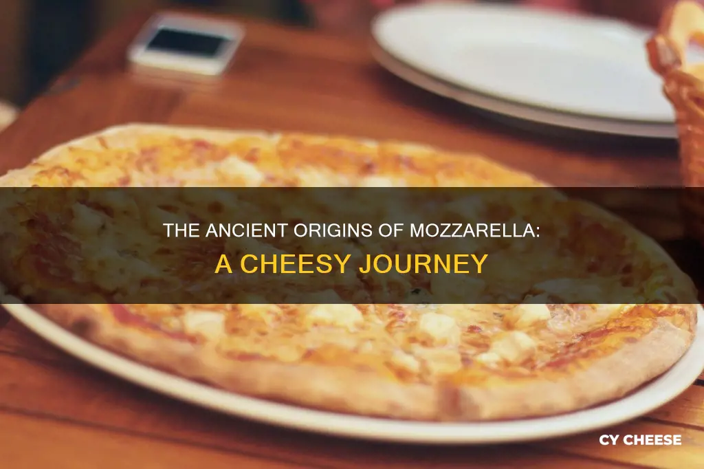 when was mozzarella cheese first made