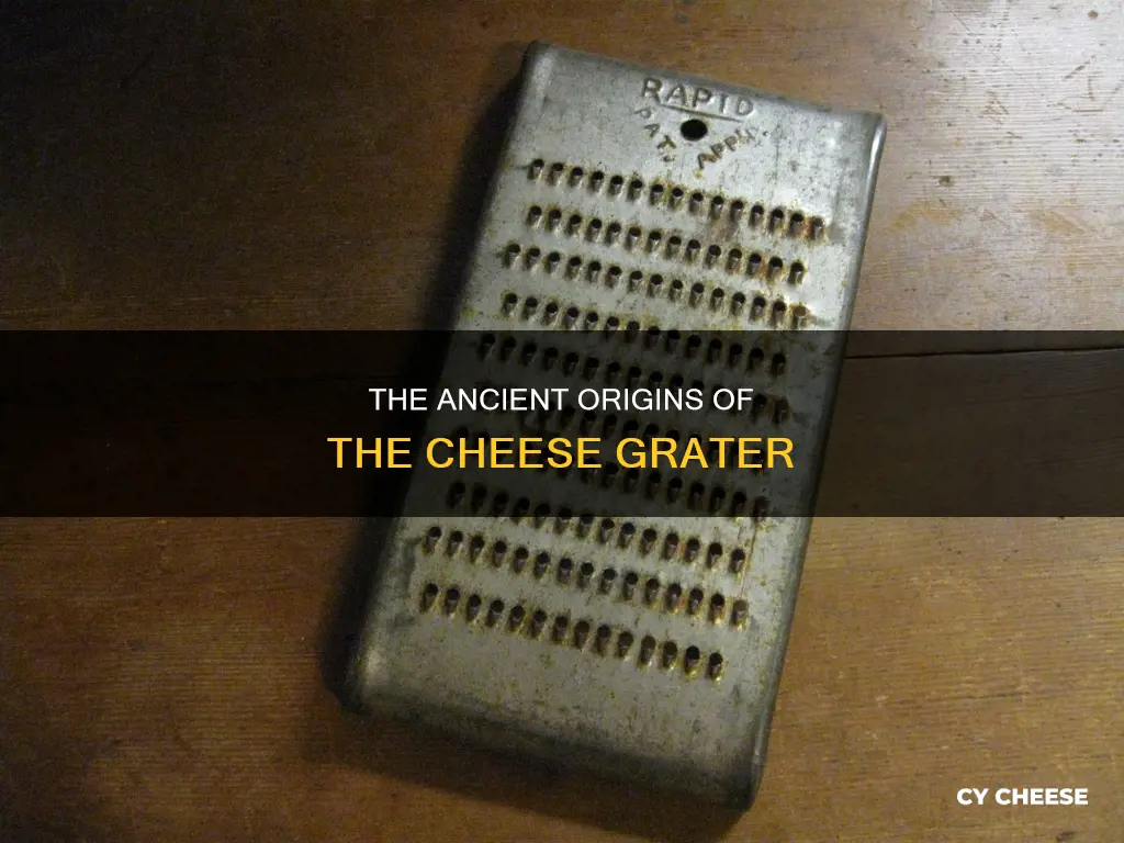 when was the first cheese grater made