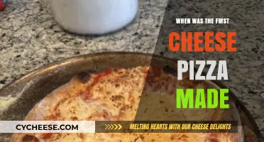 The Birth of a Classic: When Did the First Cheese Pizza Appear?