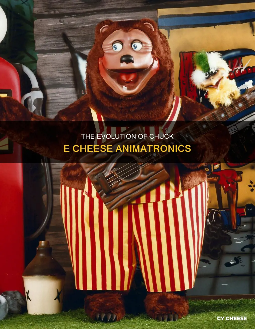 when was the first chuck e cheese animatronic made