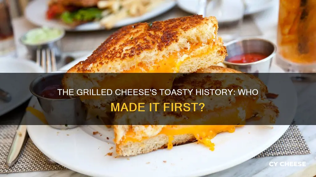 when was the first grilled cheese sandwich made