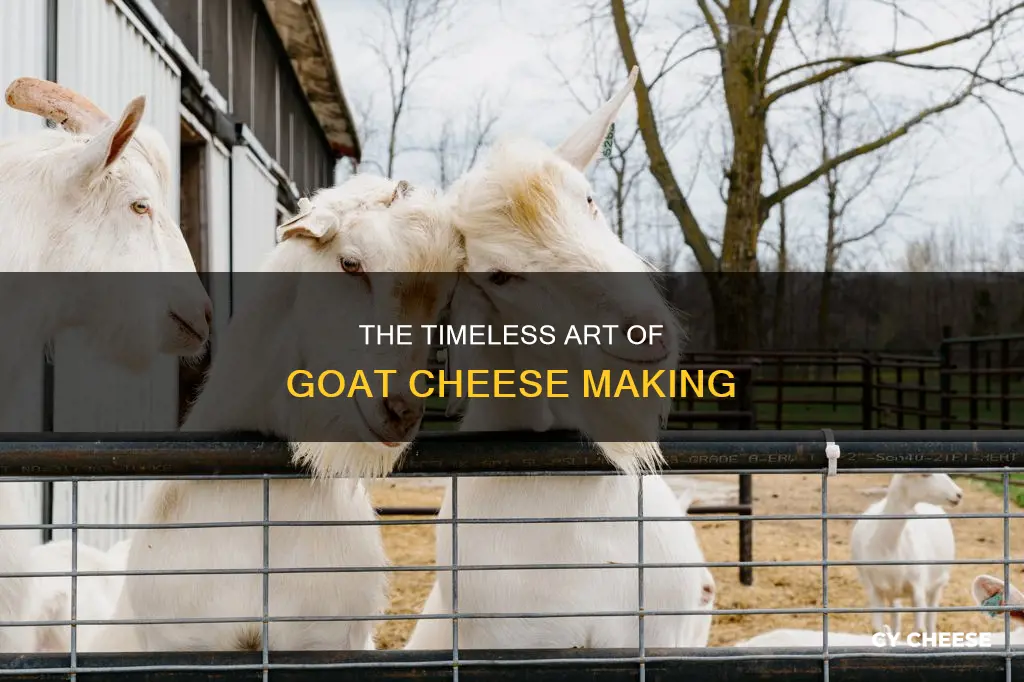 when was the last goat cheese made