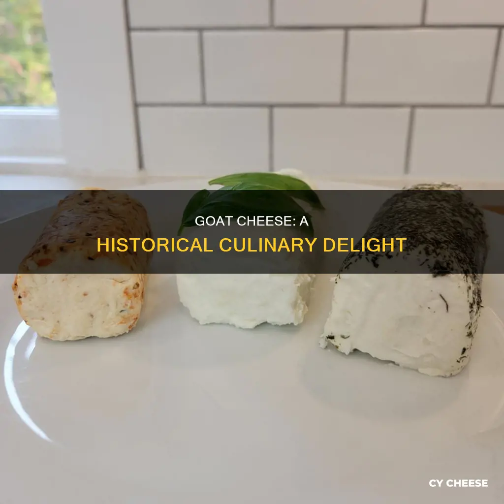 when was the last goat cheese made