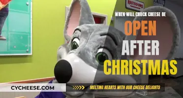 Chuck E. Cheese Opening Hours Post-Christmas: When to Visit