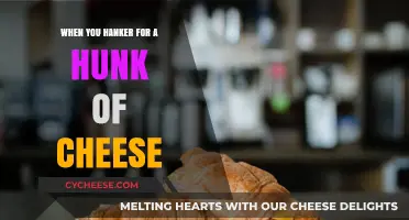 Cheese Cravings: Indulging in the Perfect Hunk of Cheesy Bliss