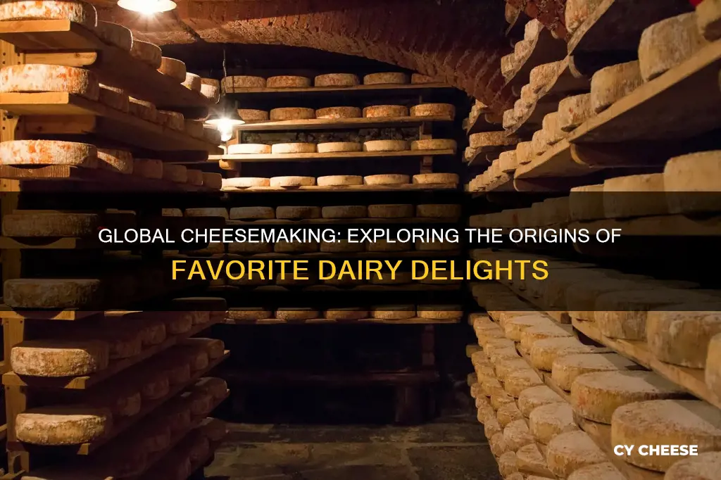 where are different cheeses made