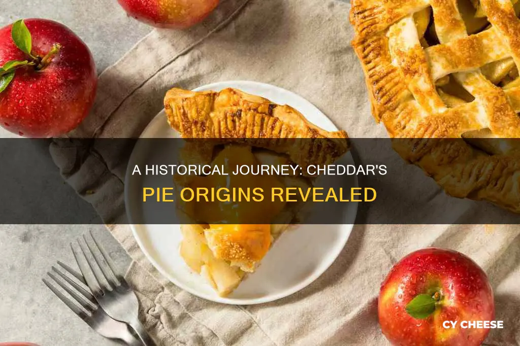 where did cheddar cheese with some pie originate