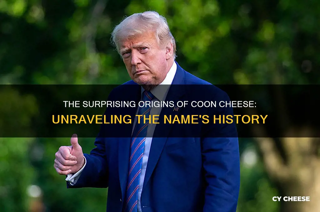 where did the name coon cheese come from