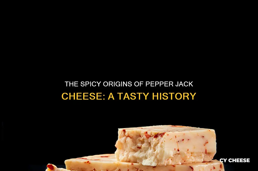 where did the pepper jack cheese originally came from