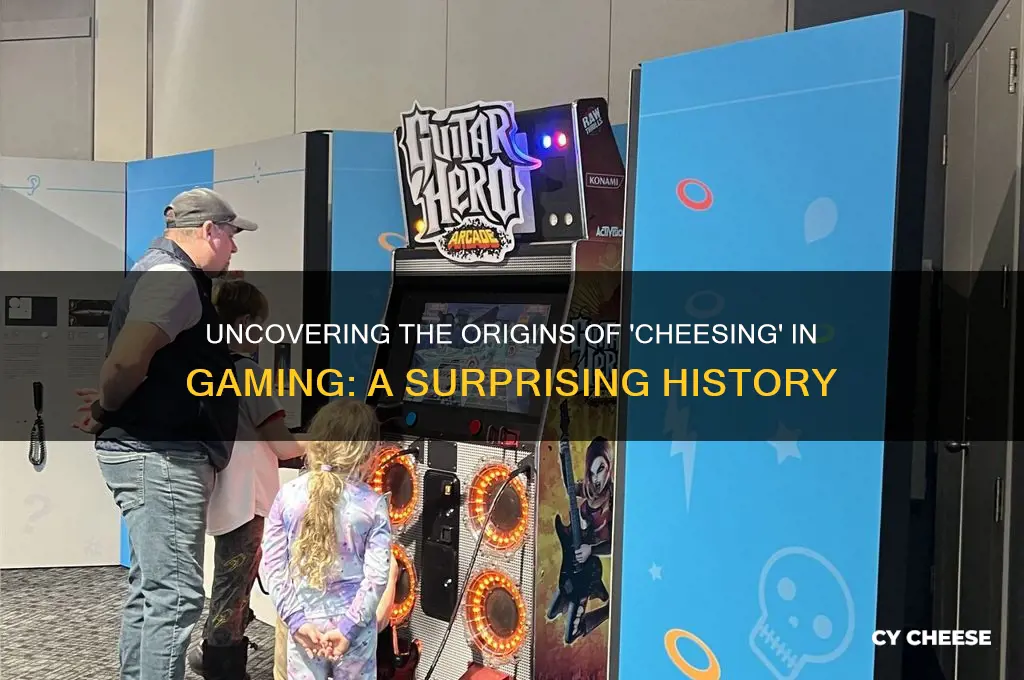 where did the term cheesing come from in gaming