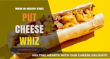 Finding Cheese Whiz: A Guide to Grocery Store Placement