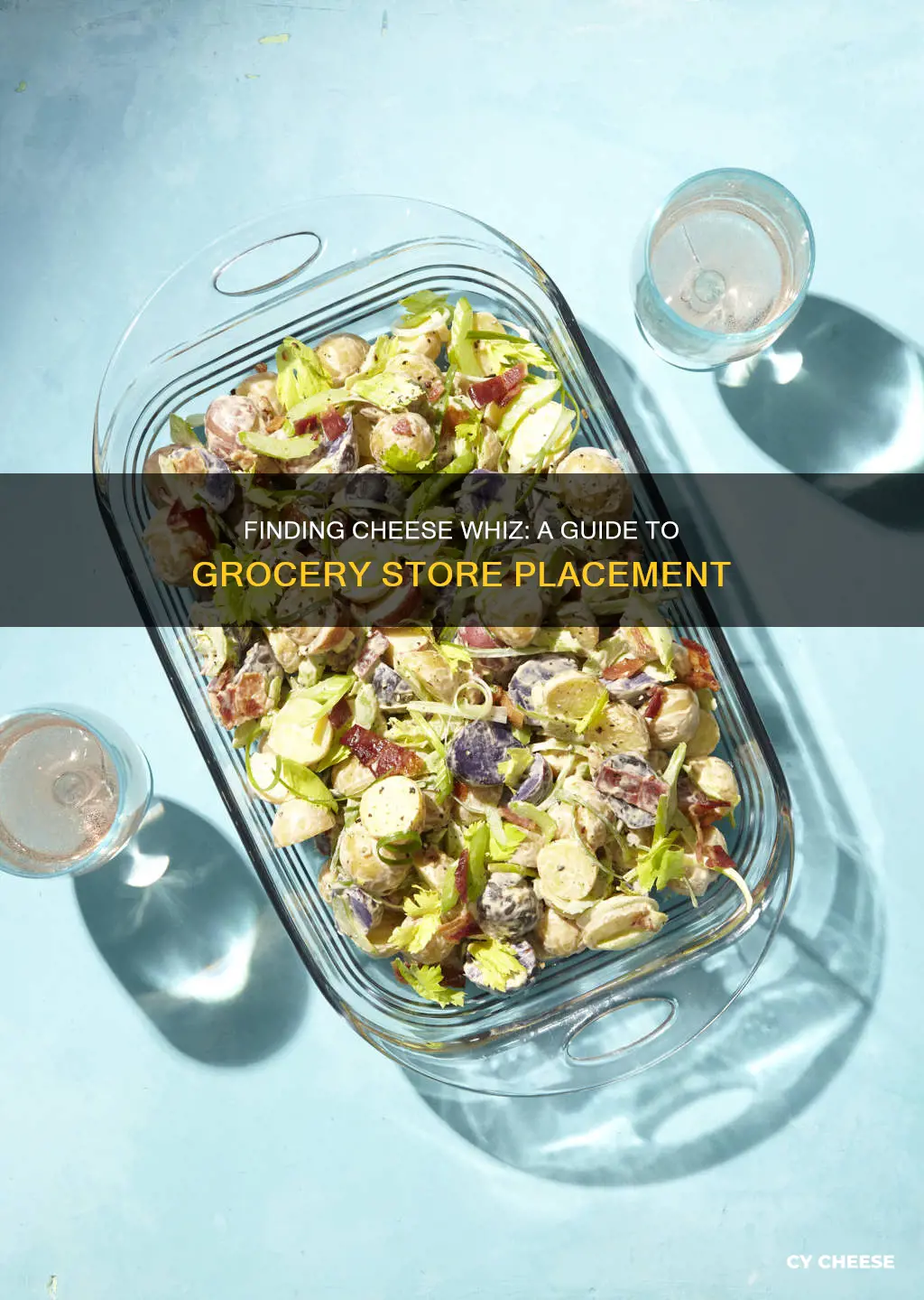 where do grocery stires put cheese whiz