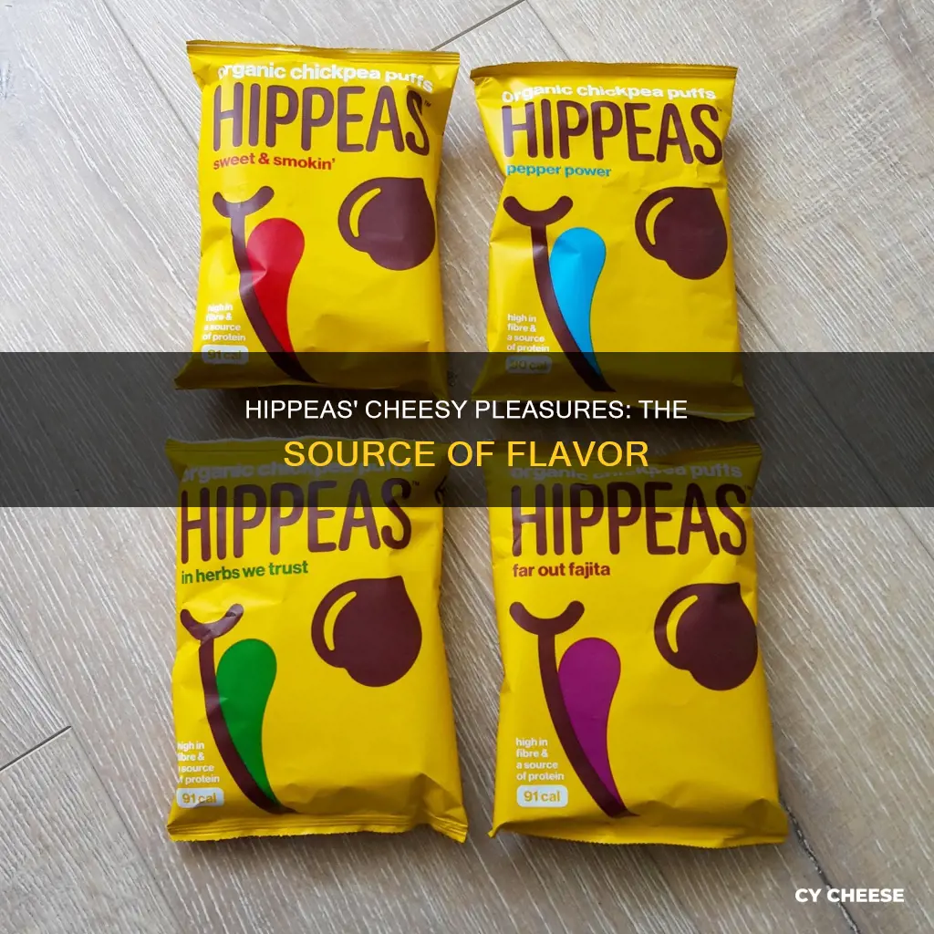 where do hippeas get their cheese flavor from