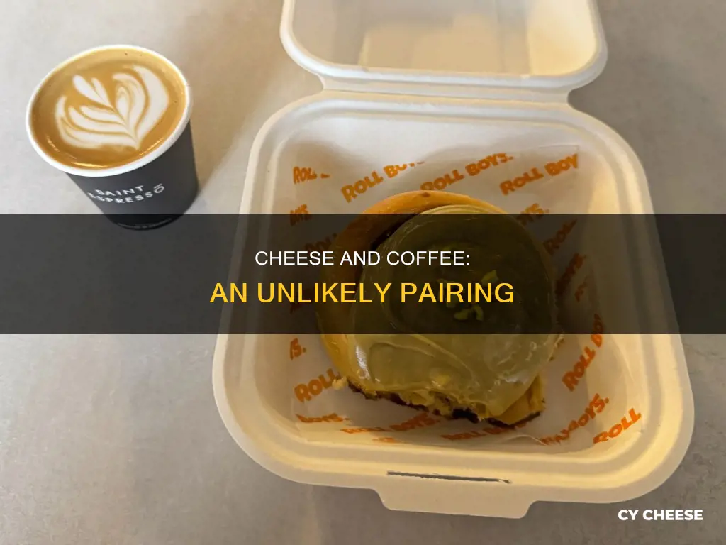 where do they put cheese in coffee