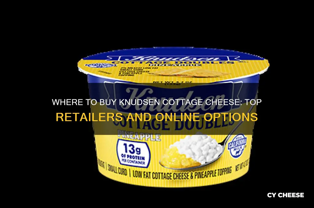 where do you buy knudsen cottage cheese