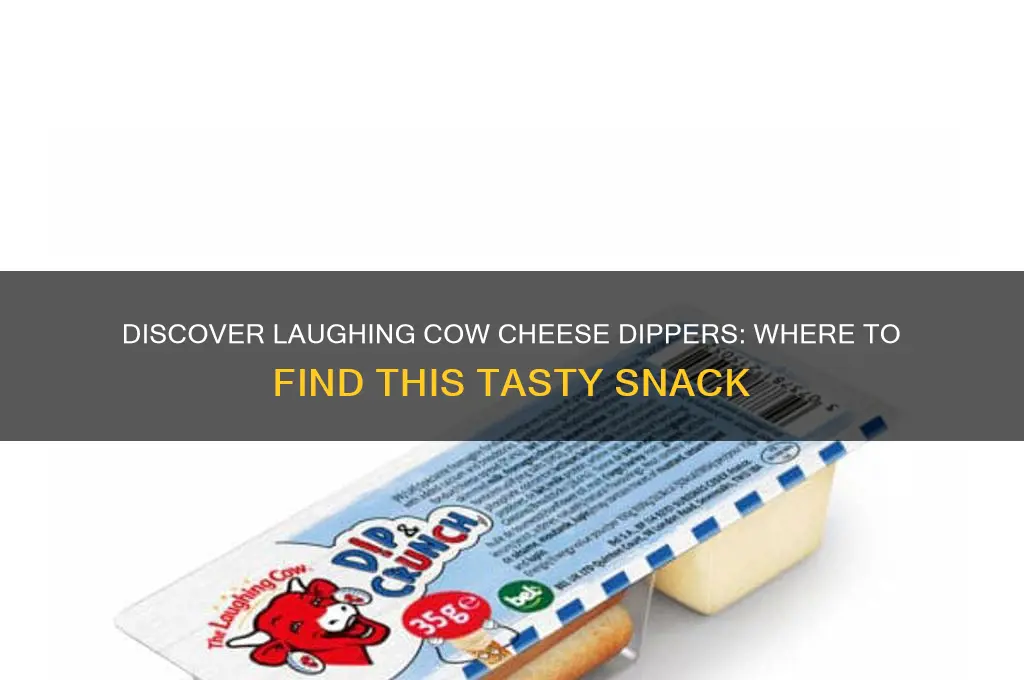 where do you find laughing cow cheese dippers