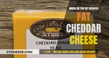 Where to Find Reduced-Fat Cheddar Cheese: A Guide