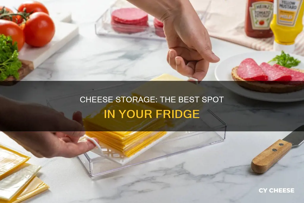 where do you put cheese in the fridge