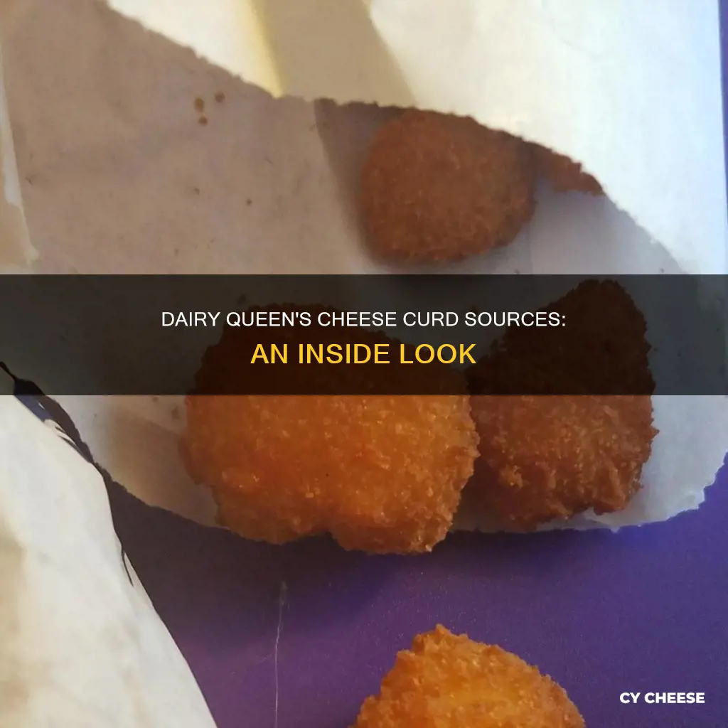 where does dairy queen get their cheese curds