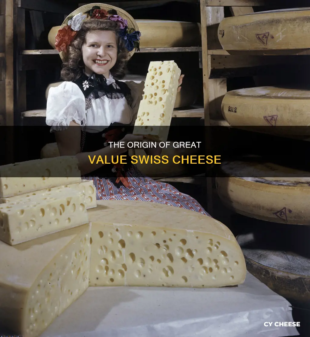 where does great value swiss cheese made