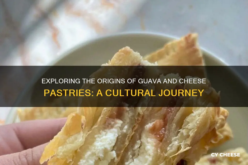 where does guava and cheese pastries come from
