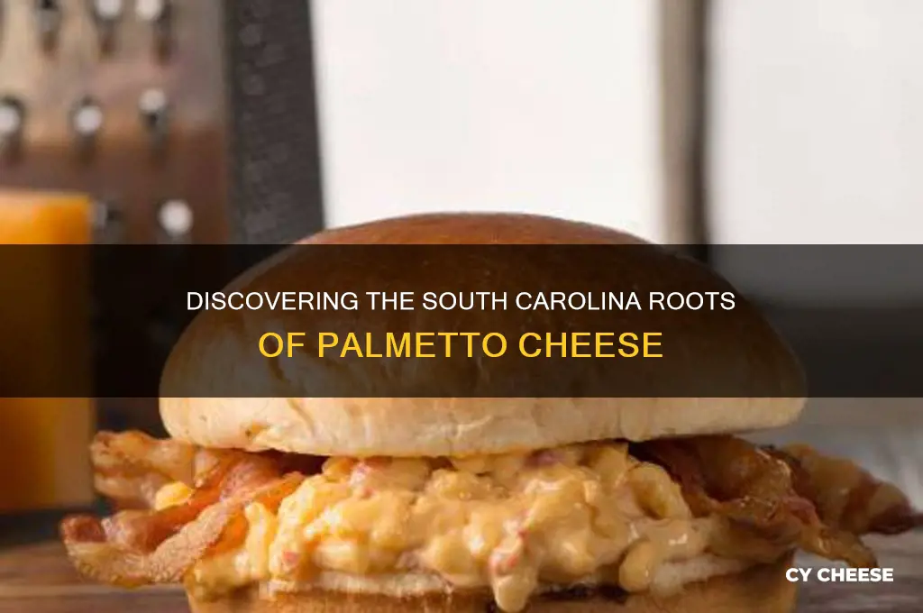 where does palmetto cheese come from in south carolina