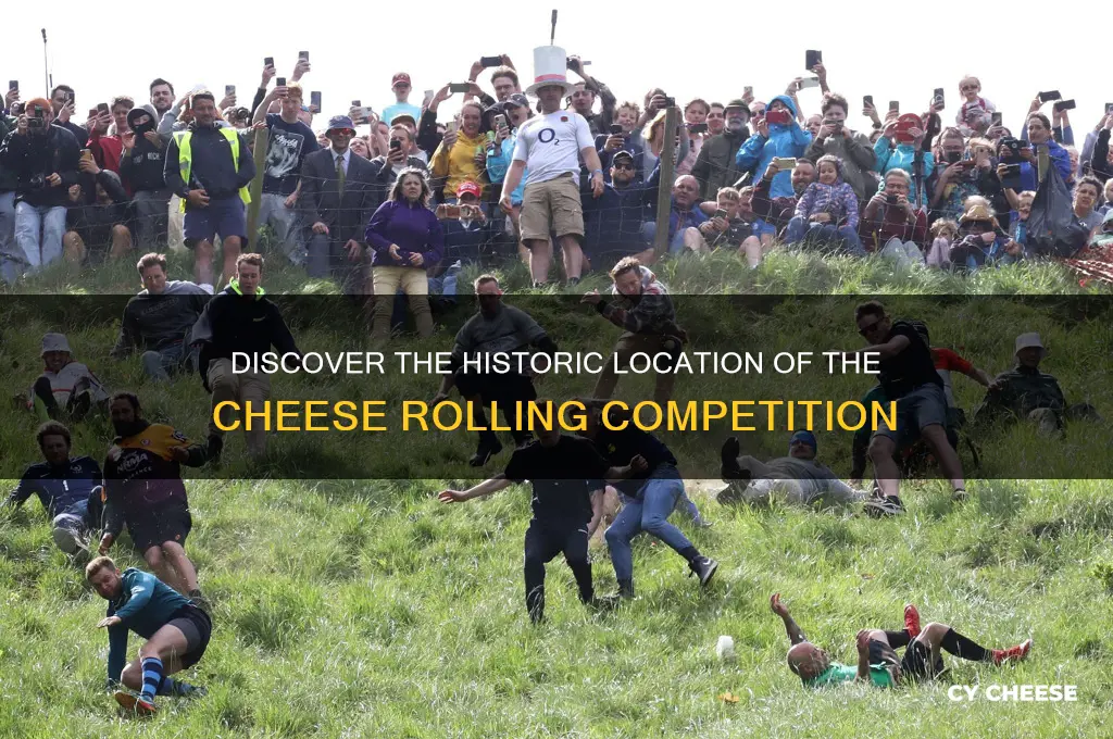 where does the cheese rolling competition take place