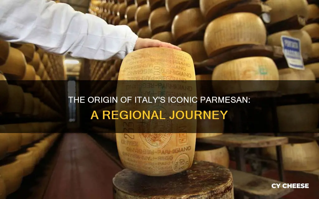 where in italy is parmesan cheese made