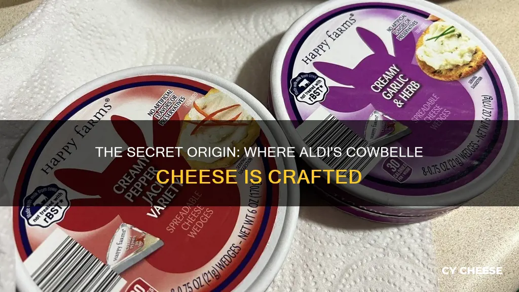 where is aldi cowbelle cheese made