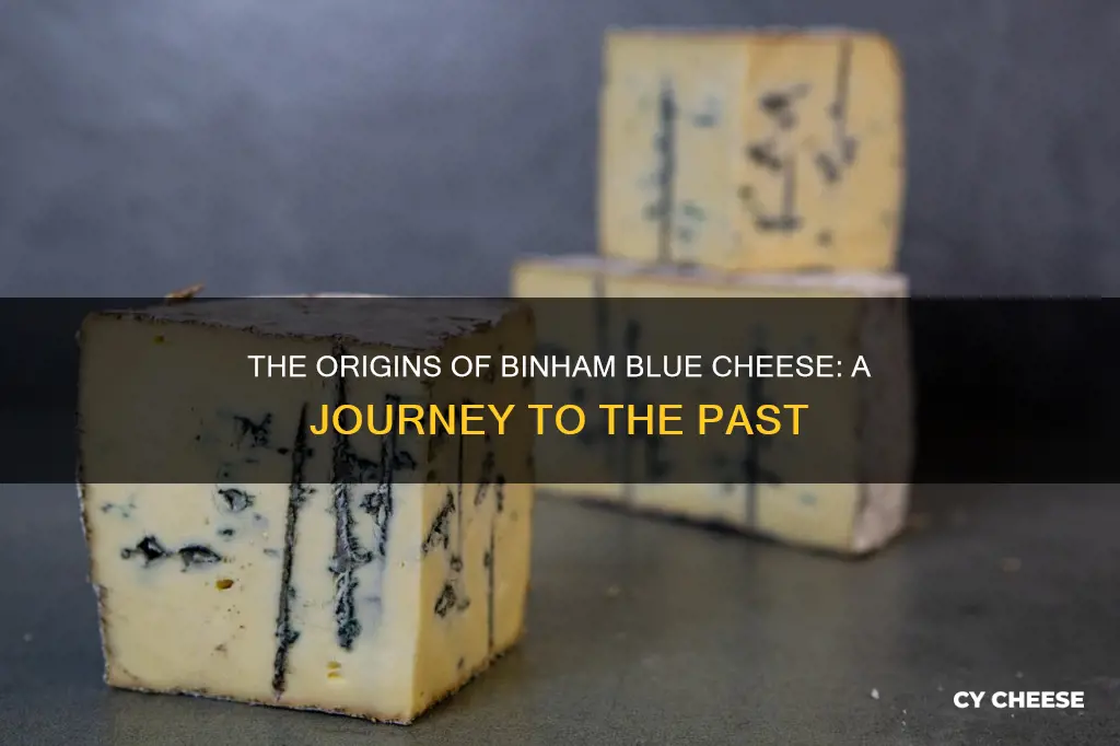 where is binham blue cheese made