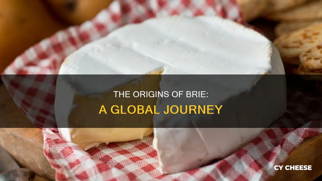 where is brie cheese made