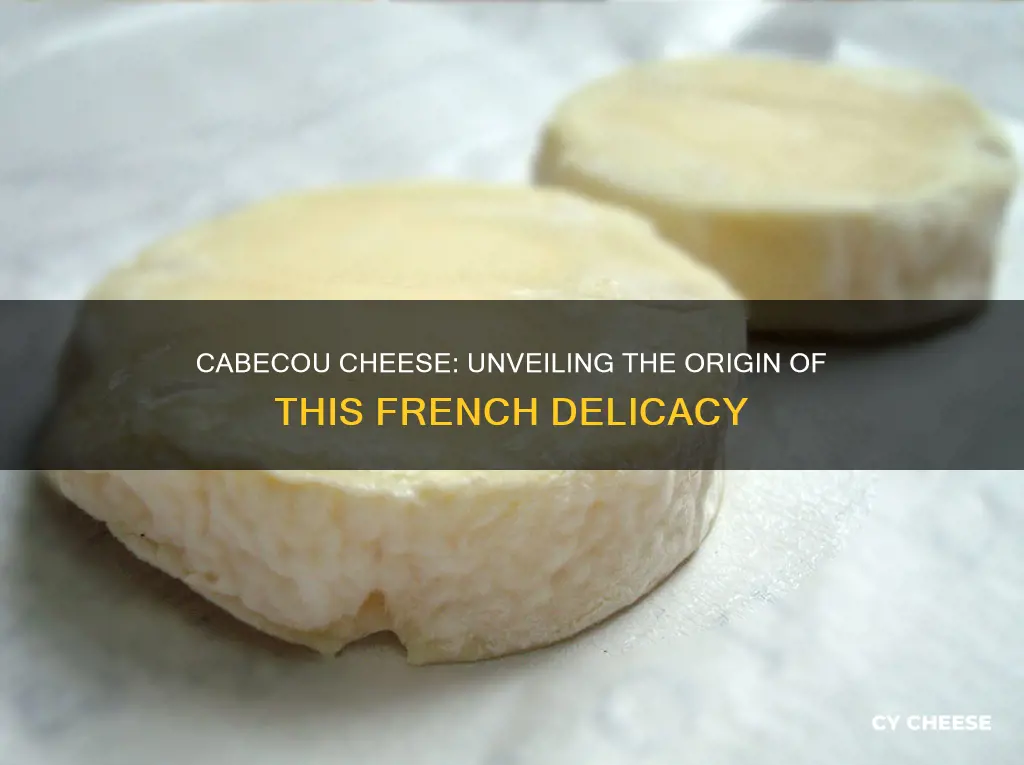 where is cabecou cheese made