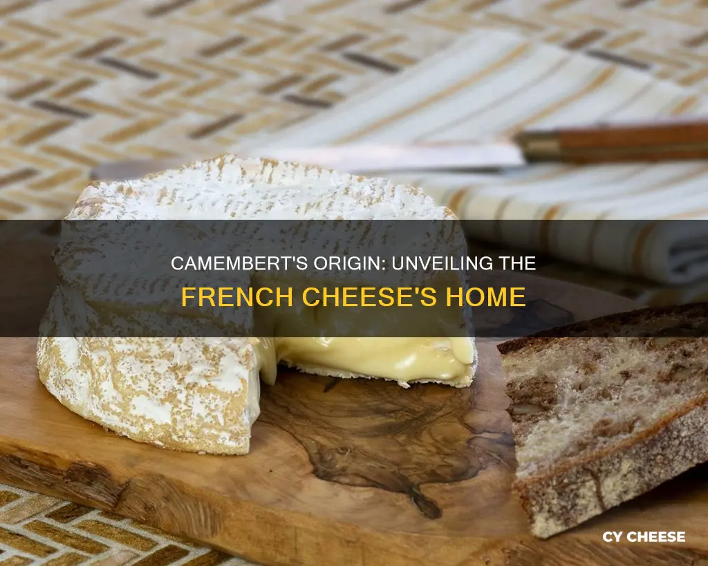 where is cammembert cheese made