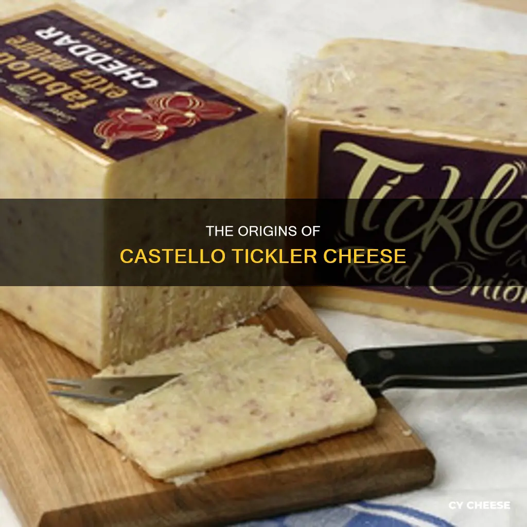 where is castello tickler cheese made