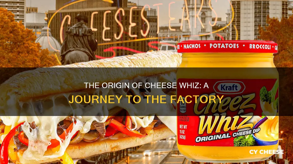 where is cheese whiz made