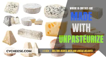 Unpasteurized Cheeses: Where Are They Made?