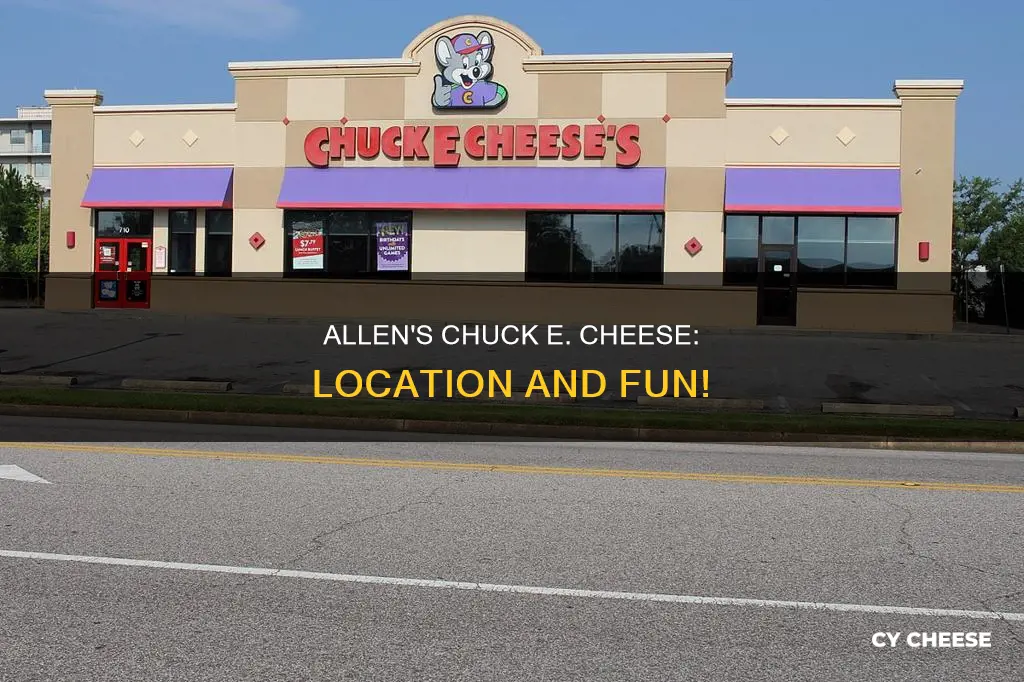 where is chuck e cheese in allen