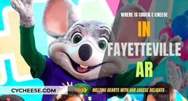 Chuck E. Cheese's Fayetteville, Arkansas Location Guide