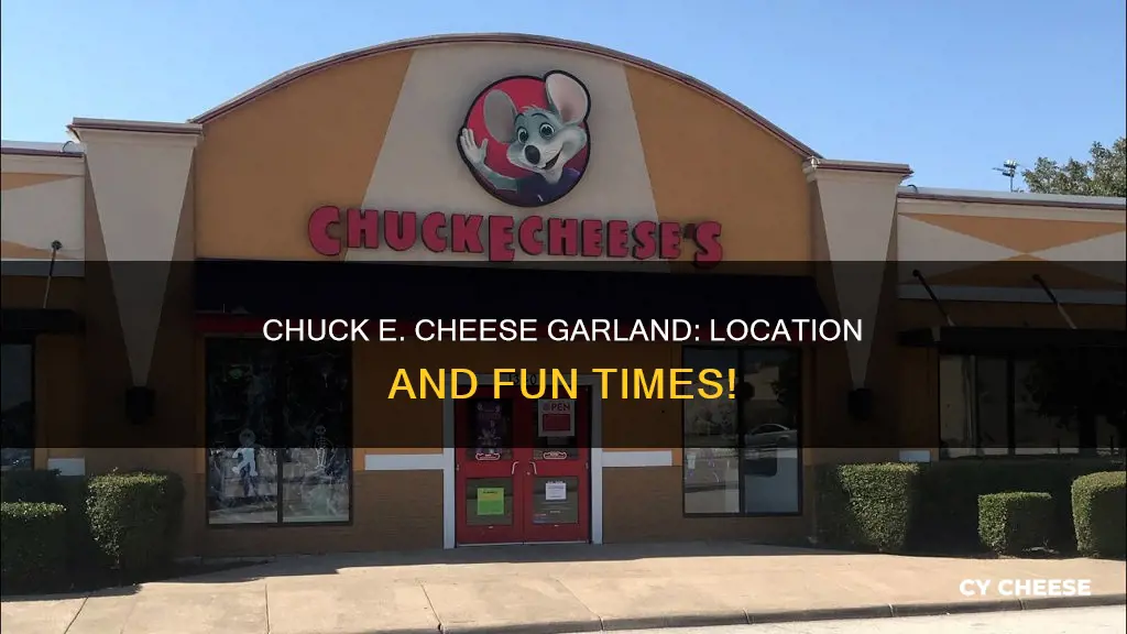 where is chuck e cheese in garland